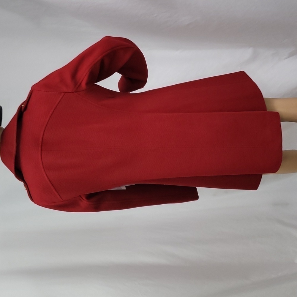 LIZ Claiborne Women's Red Double Breasted Coat - Picture 15 of 15